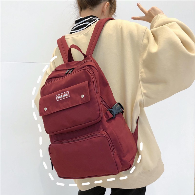 large capacity multi pocket backpack