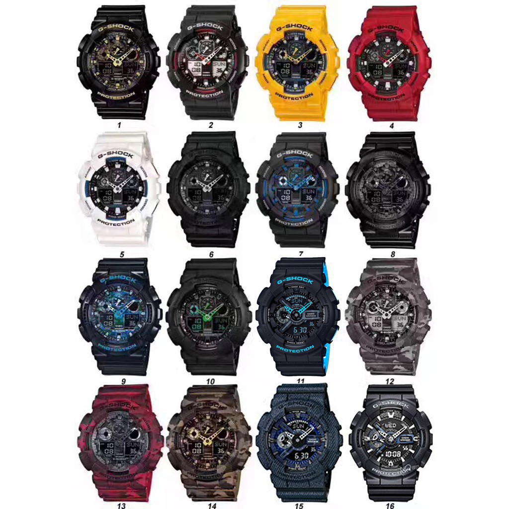 g shock ga 100 colors