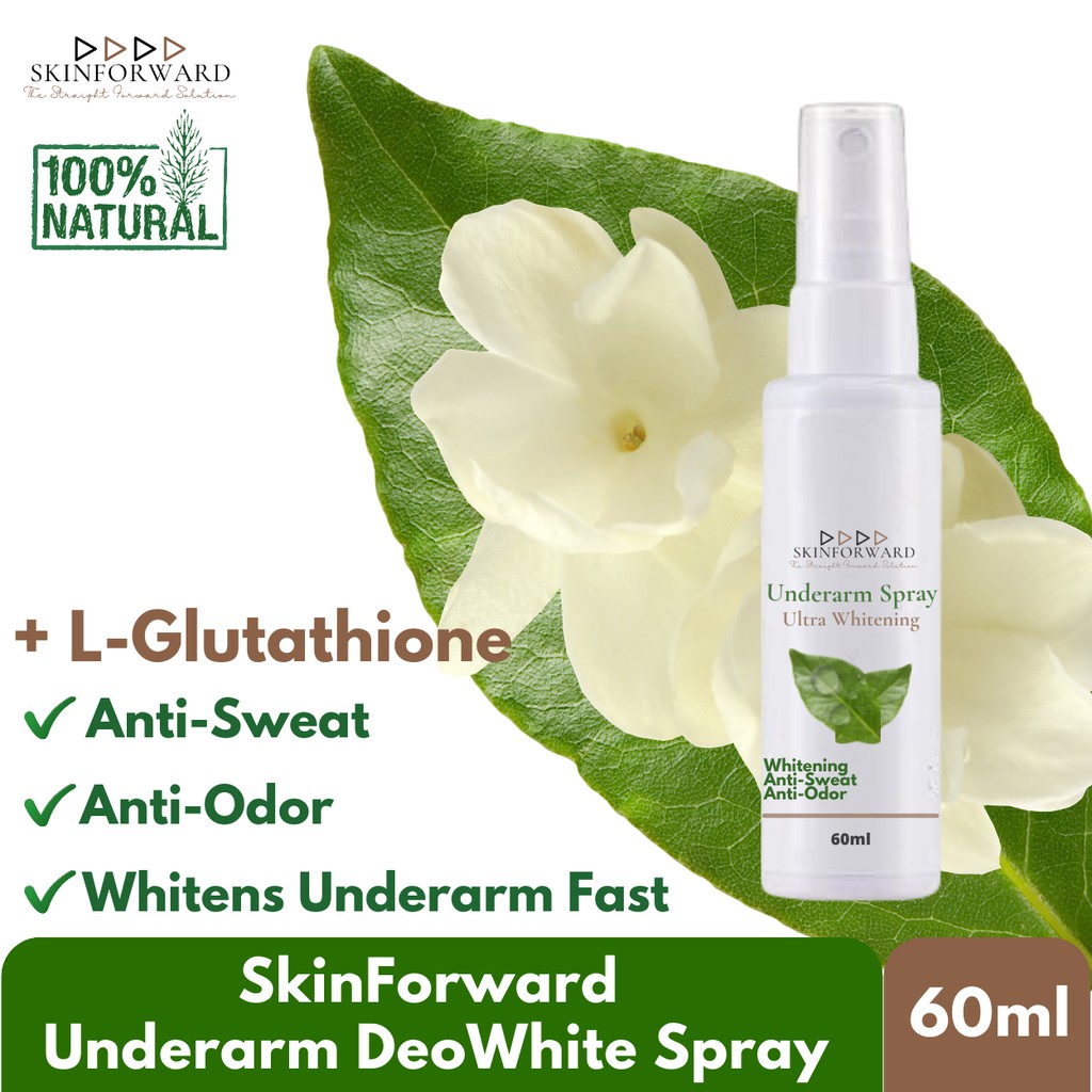 [ UA DEODORANT SPRAY ] SkinForward Underarm Spray Underarm Whitening Spray Skin Whitening Armpit