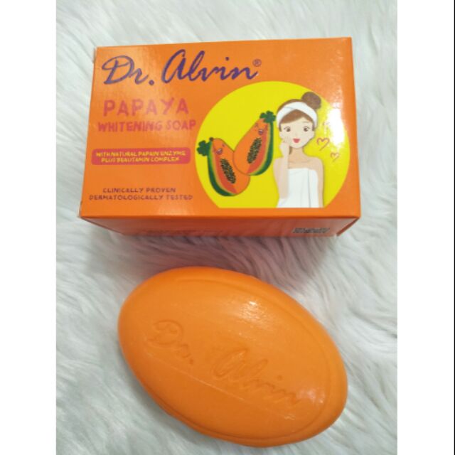 papaya whitening soap