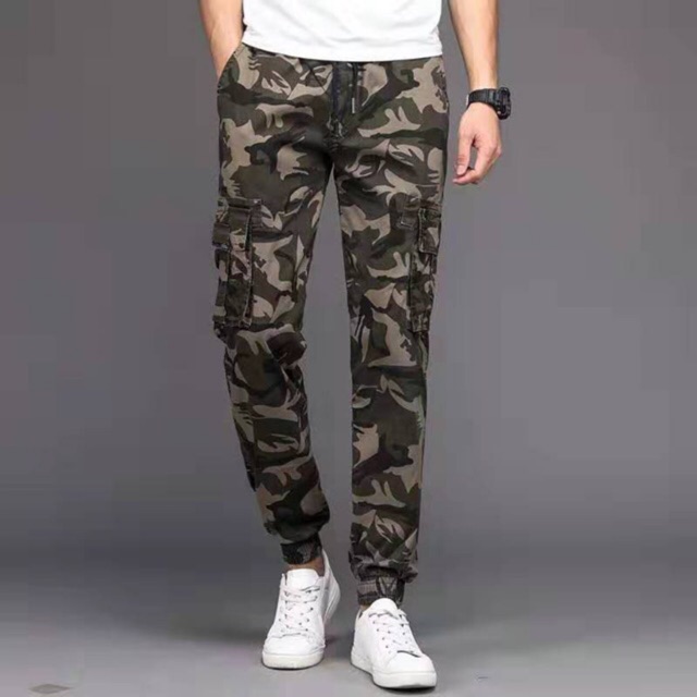T.F.H_Fashion 6 Pockets Camouflage Pants For Men | Shopee Philippines