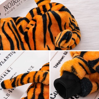 Cat Clothes Four-legged Tiger Transformed Into Flannel Dog Clothes kitten clothespet clothes for cat damit ng pusa #7