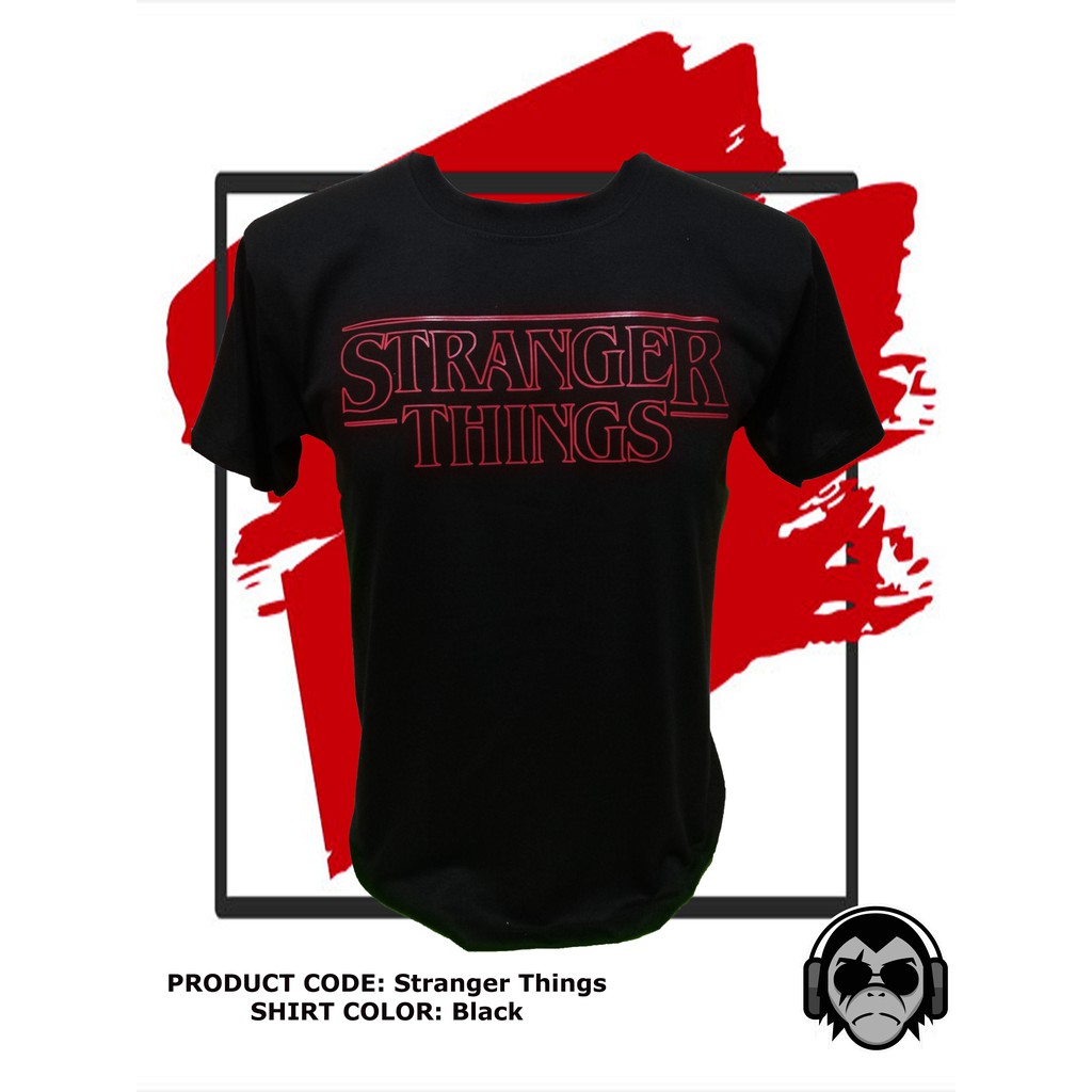 STRANGER THINGS movie series inspired shirt | Shopee Philippines