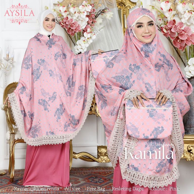 Our Prayer Gown Premium Prayer Gown by Aysila Prayer Gown Rayon Pattern