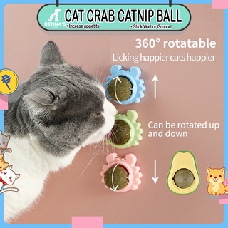 Renna's Cat Crab Catnip Toy Catnip for Cats Toy Cat Toys For Kitten Toys Cat Teaser For Cat Pet Toy