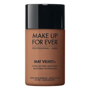 Makeup Forever Mat Velvet Matifying Foundation Brown Shopee