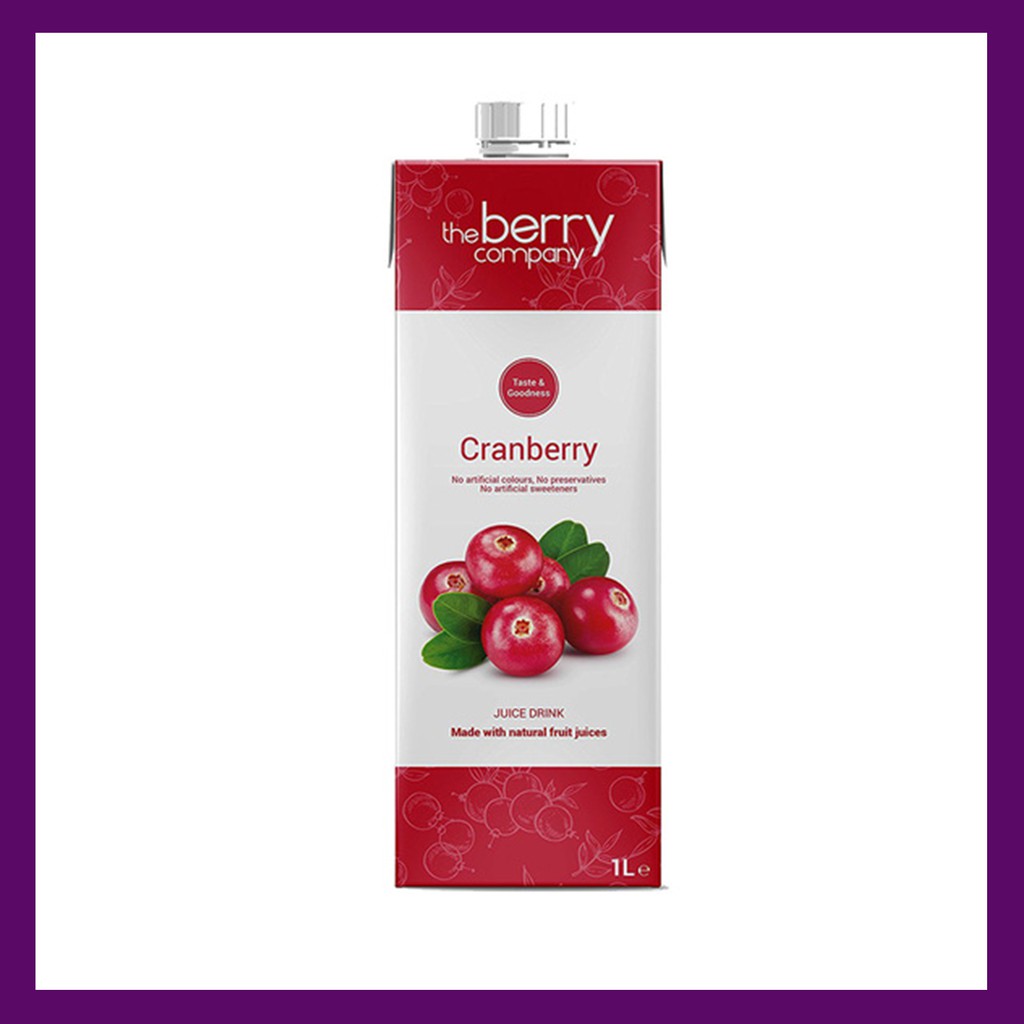 The Berry Company Cranberry Juice Drink 1Liter Shopee Philippines