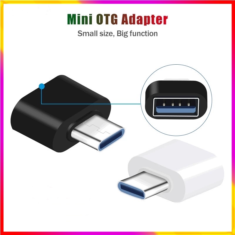 Mini converter USB 3.0 typeC OTG Micro Adapter Android iPhone MacBook Mouse Keyboard Flash