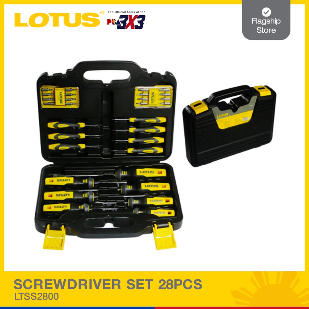 Lotus Screwdriver Set 28PC LTSS2800 Hand Tools Shopee Philippines