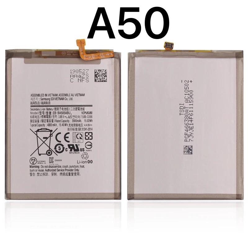 galaxy a50 battery mah