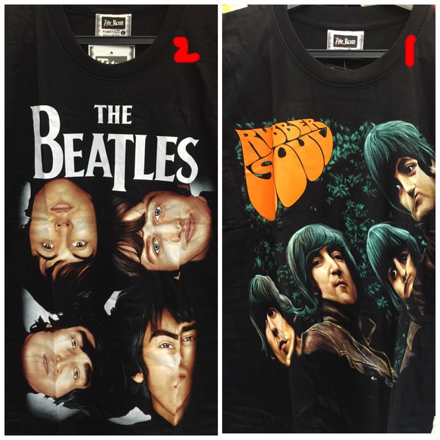 black beatles t shirt