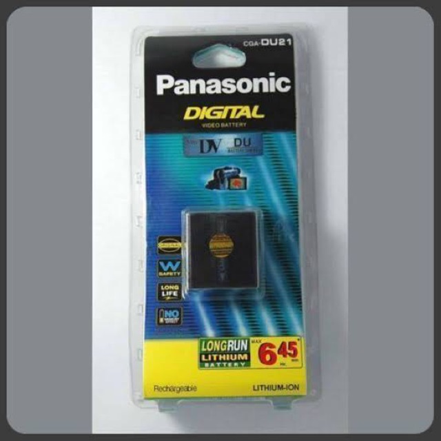 Panasonic Video Camera CGADU21 Rechargeable Battery Pack Shopee