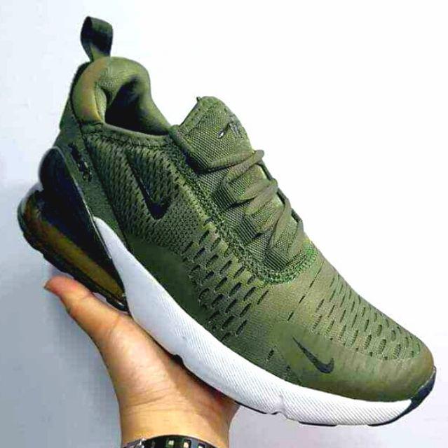 Nike Air Max 270 Army Green | Shopee