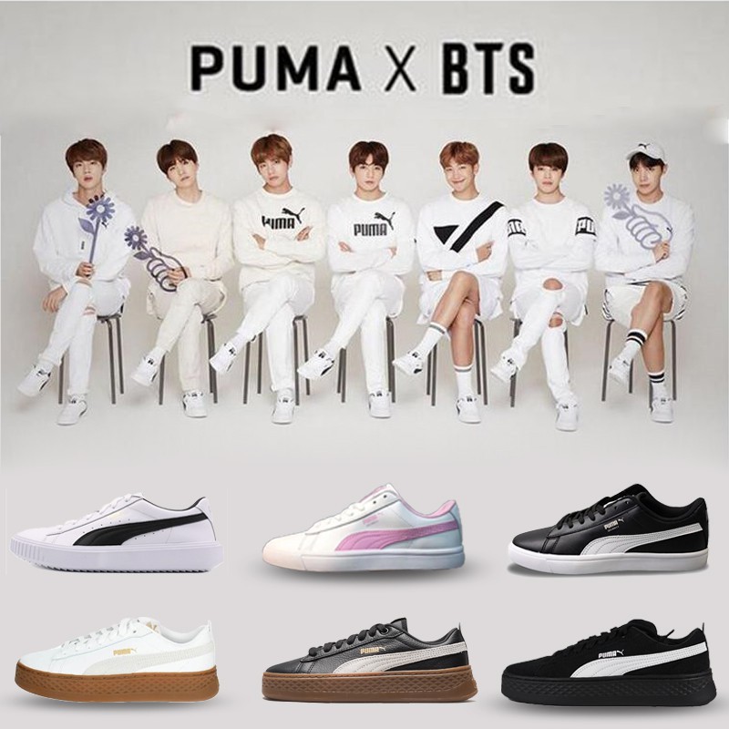 puma shoes x bts