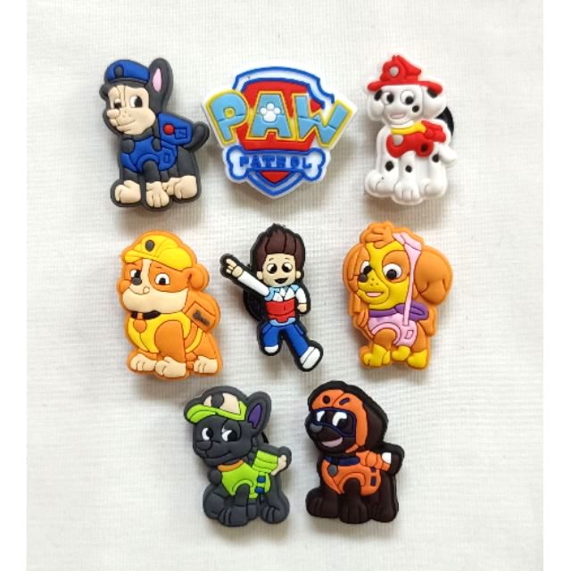 crocs paw patrol charms