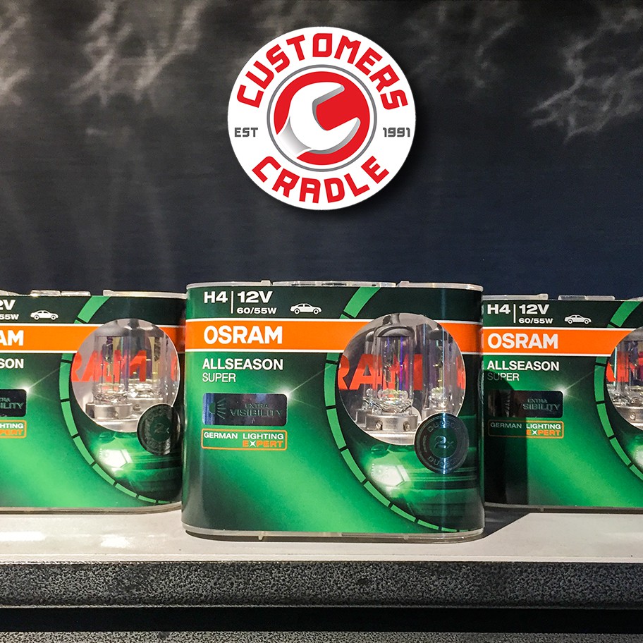 OSRAM All Season Super (H4 |12V 60/55W) | Shopee Philippines