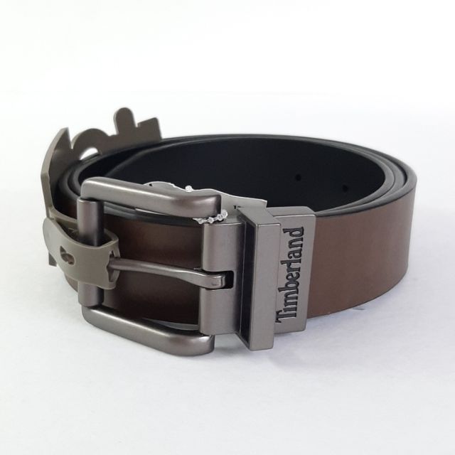 timberland genuine leather belt