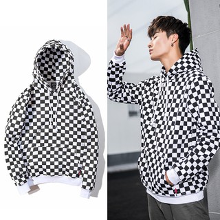 tgf checkered childish hoodie