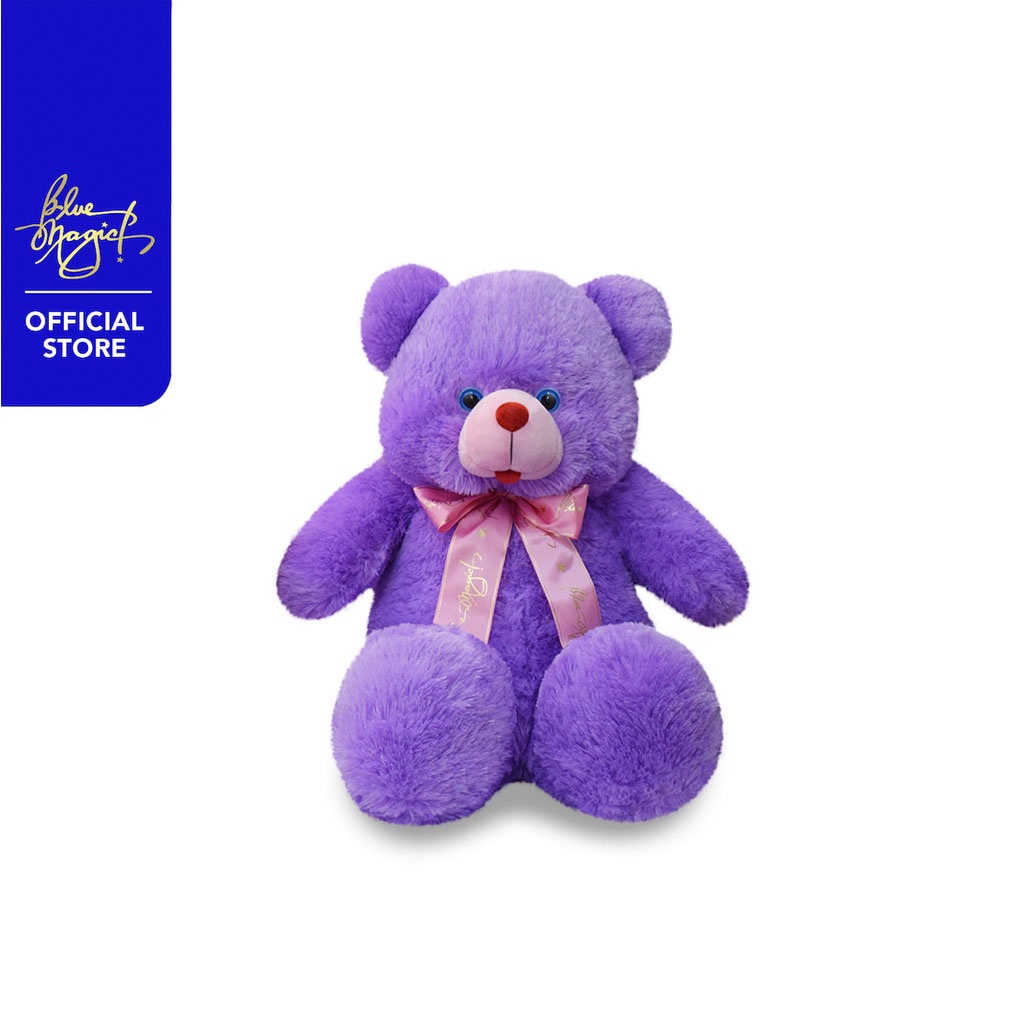 Blue Magic Stringbean, Jr. Large Lavender Bear Stuffed Toy Shopee