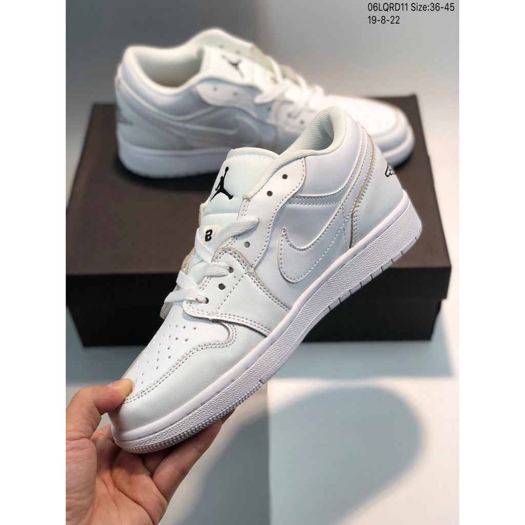 air jordan low cut white