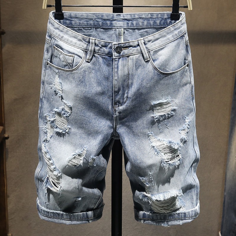 vintage denim shorts mens