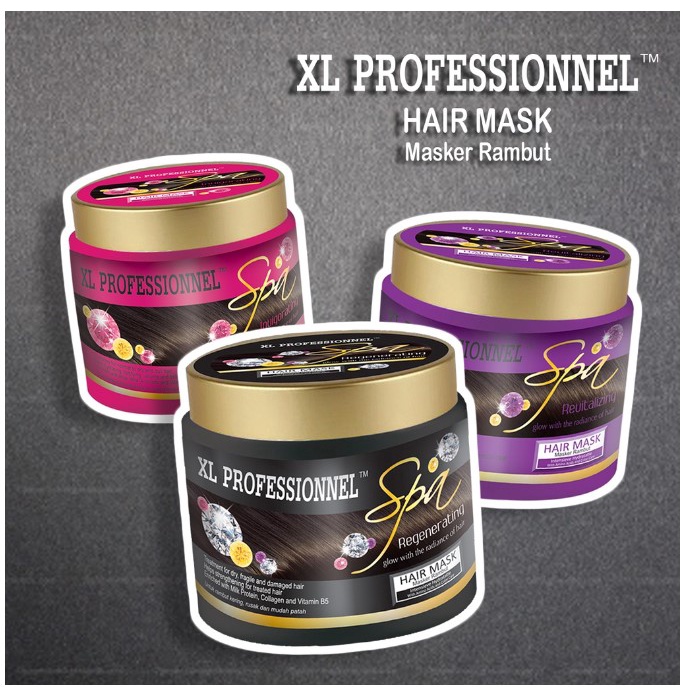 Xl PROFESSIONNEL SPA HAIR MASK HAIR MASK 500g 100Ori Refesional