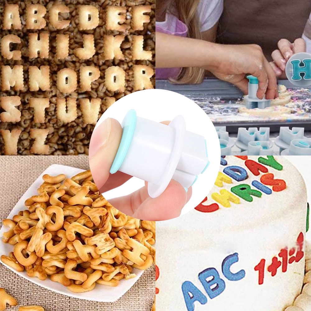 Alphabet Number Letter Fondant Cake Decorating Set 26 Capital Letters And 10 Numbers Cake Printing Mold Cake Decoration Mold Coastalcity Shopee Philippines