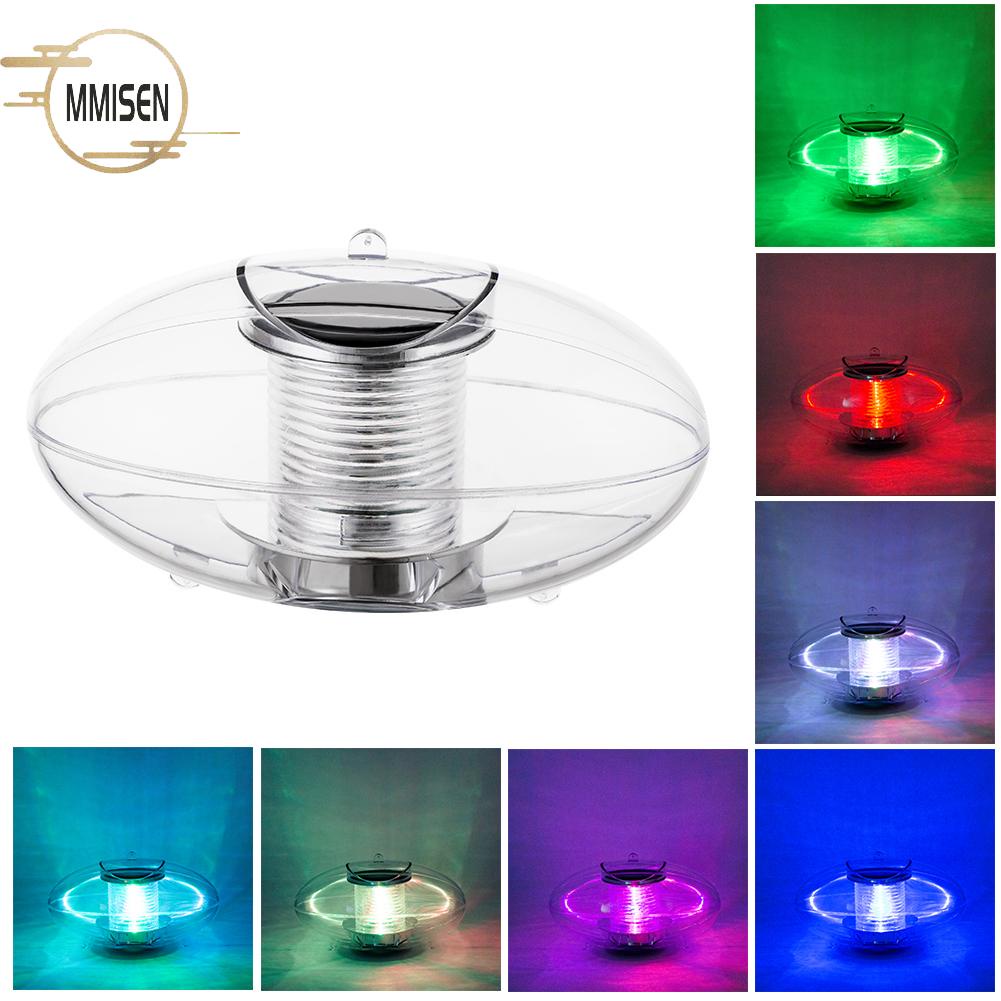 Colorful LED Underwater Solar Light Swimming Pool Floating Decorative