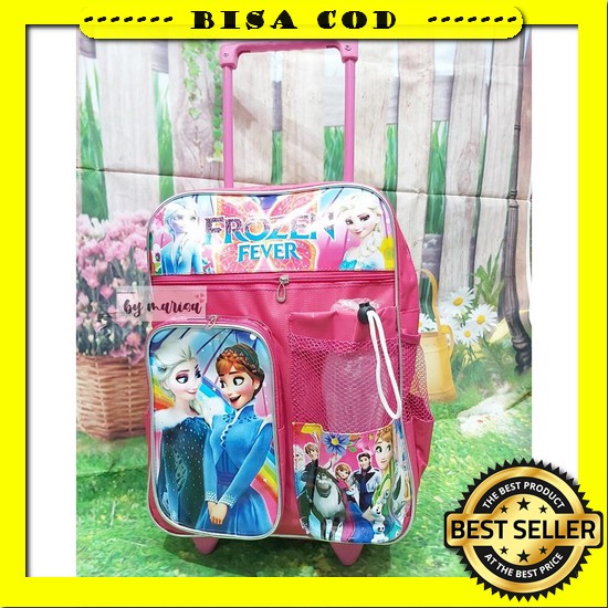 Trolley Bag Kindergarten Trolley Bag Boys Character Jagoan Super Zoo