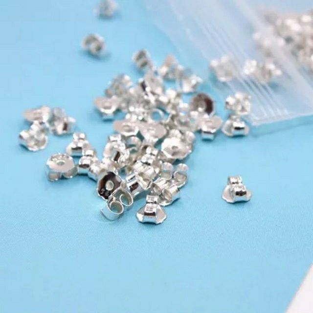 Flash Sale One pair pakaw Genuine 92.5% Sterling Silver one pair pakaw ...