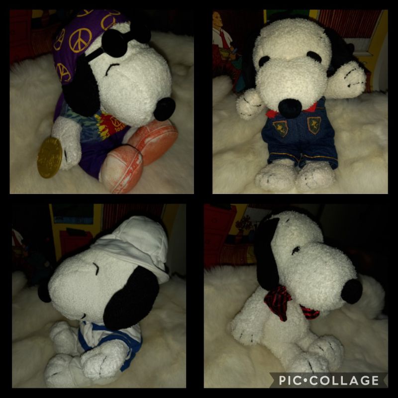Snoopy Stuffed Toy Collection Shopee Philippines