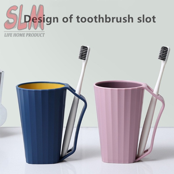 SLM Multifunctional Travel Mug Plastic Brushing Cup Mouthwash Cup with
