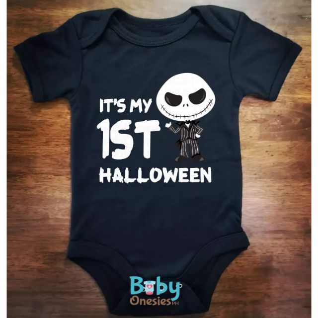 jack skellington baby onesie