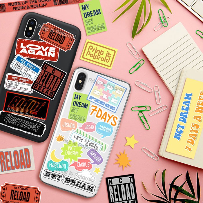 nct dream reload stickers hp laptop case book diy sticker kpop korean tumblr name kpop aesthetic shopee philippines