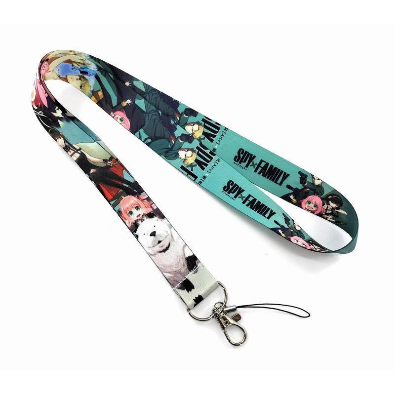 Anime SPYxFAMILY Loid Anya Yor Printing Neck Strap