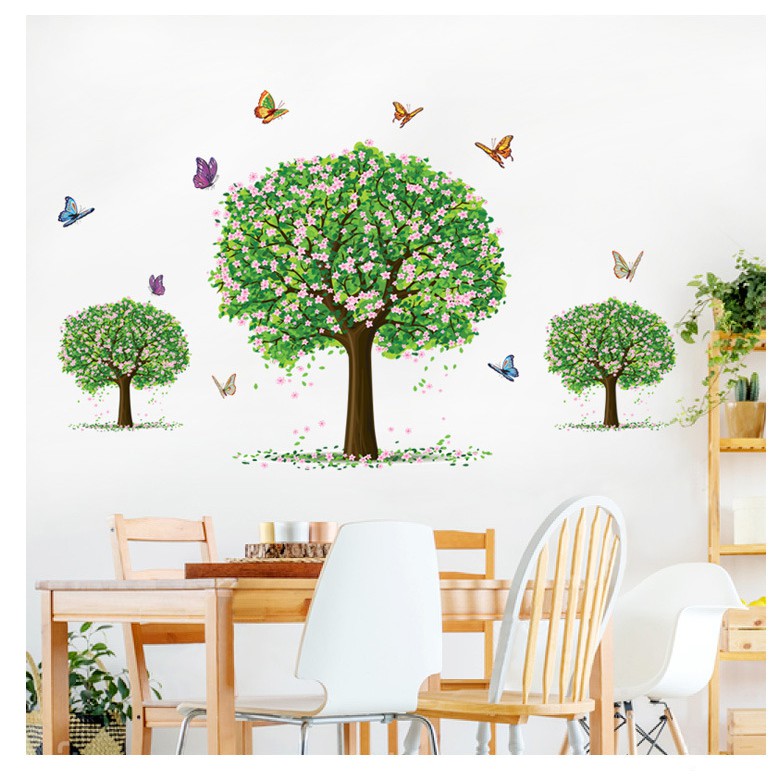 Waterproof Tree Wall Sticker Adhesive Room Wallpaper Home Decor Diy Mural Art Decal