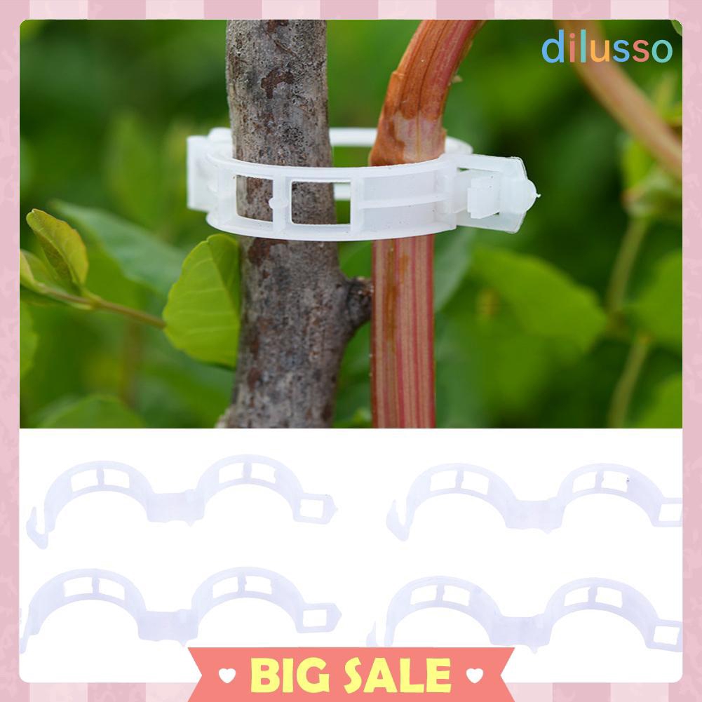 200Pcs Tomato and Veggie Garden Plant Support Clips Trellis Twine Greenhouse