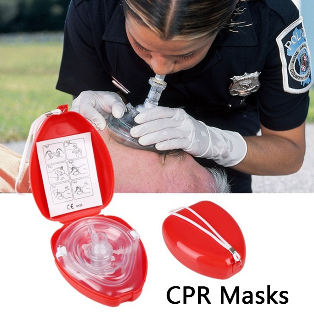 Professional First Aid CPR Breathing Mask Protect Rescuers Artificial