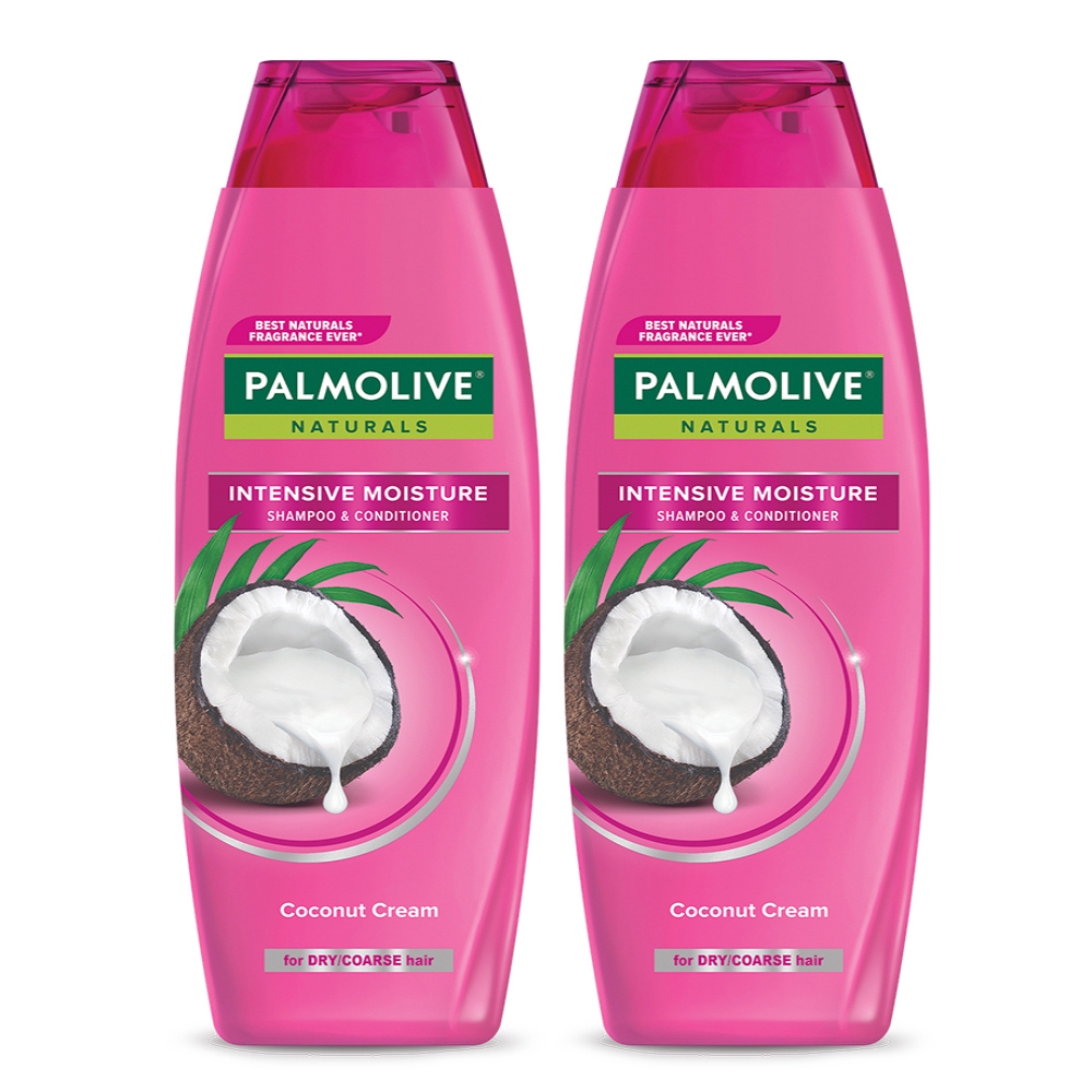 Palmolive Naturals Intensive Moisture Shampoo 400ml Pack of 2 Shopee