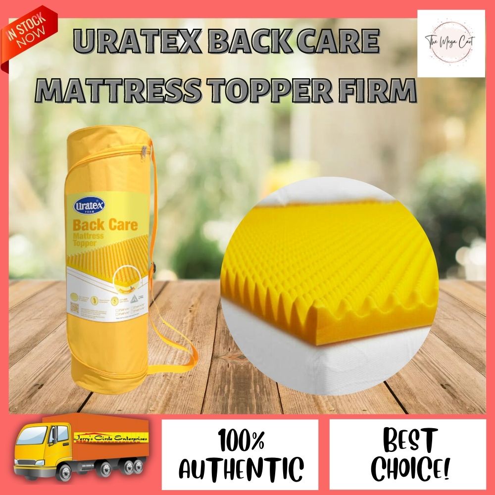 URATEX 100 GENUINE BACK CARE EGG CRATE (YELLOW FIRM FOAM) Shopee