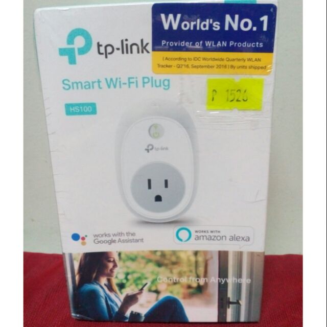 Tp Link Hs100 Smart Wi Fi Plug 100v 240v Shopee Philippines