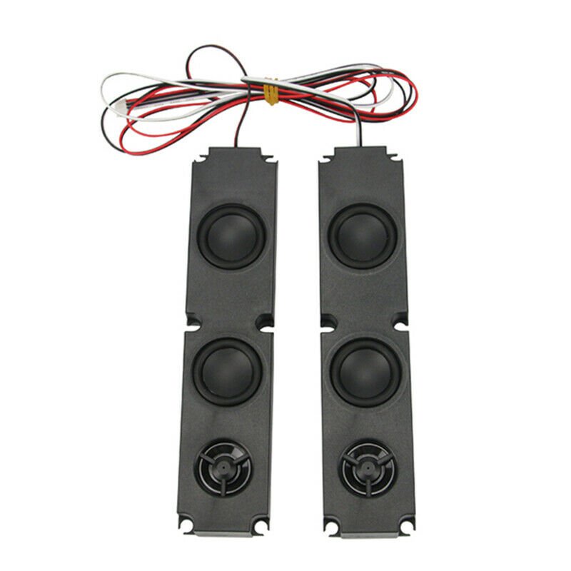 1 Pair 8 OHM 10W DIY LCD TV Speaker with Heavy Bass Effect Full Range