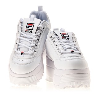 fila platform sneakers black