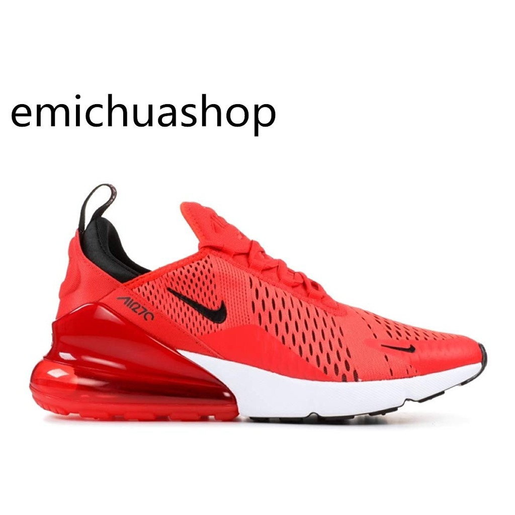 nike air max 270 red running shoes