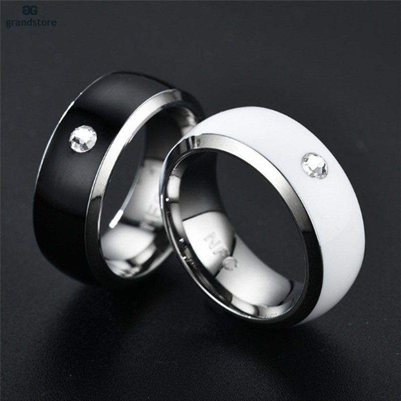 GS NFC Multifunctional Intelligent Waterproof Ring Finger Smart Wear Finger  Digital Ring For Android | Shopee Philippines