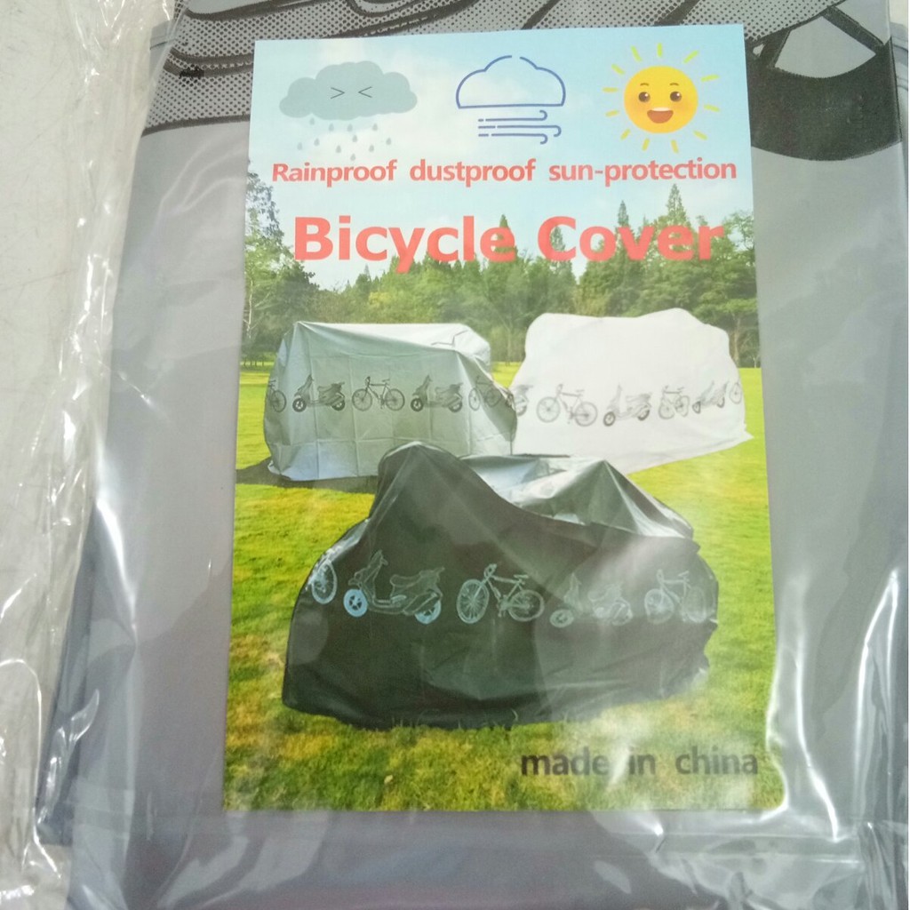 Uokoki PEVA Waterproof Bike Protector Mountain Bike Bicycle Cover Anti-Dust Rain UV Protection Cover 