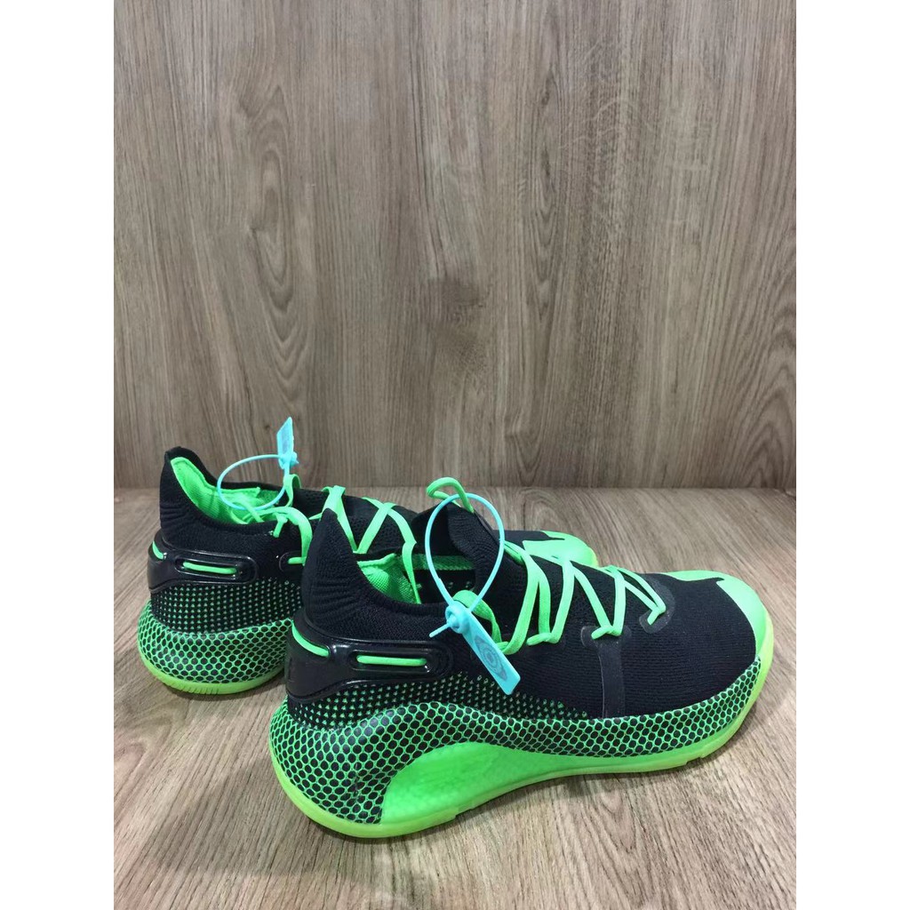 green basketball shoes