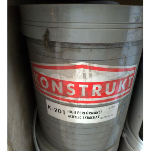 Boysen Konstrukt 201 Acrylic Skimkote Permaplast 4Liters / Gallon BeeCost