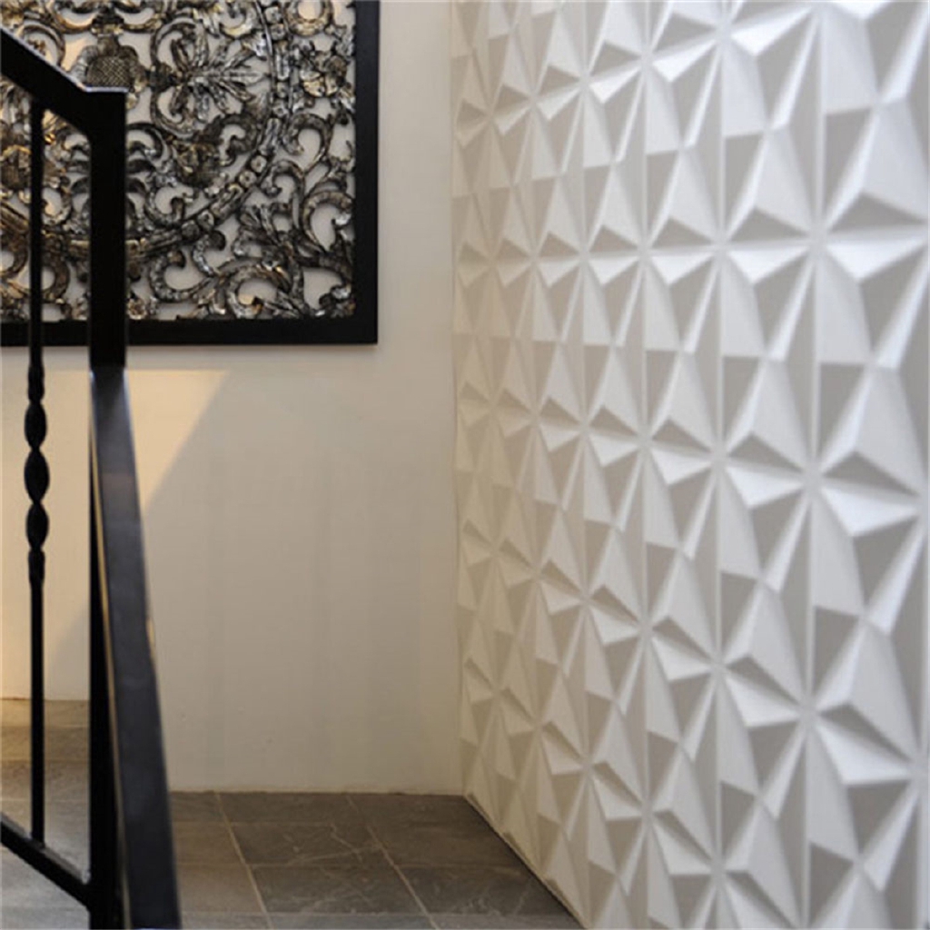 Oeasy 12pcs 3d Wall Panel Decor Ceiling Tiles Wallpaper Sticker