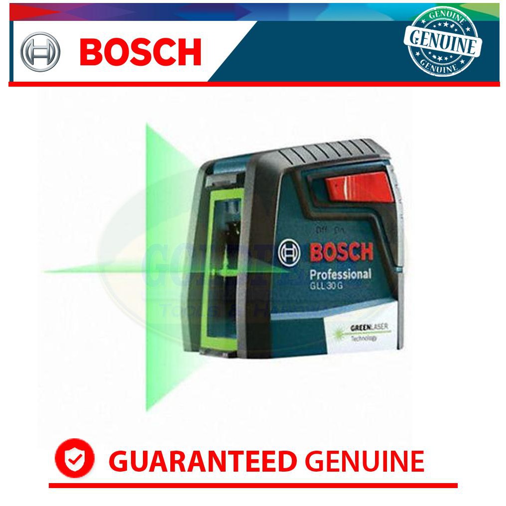 Bosch Gll 30 G Cross Line Laser Level Shopee Philippines